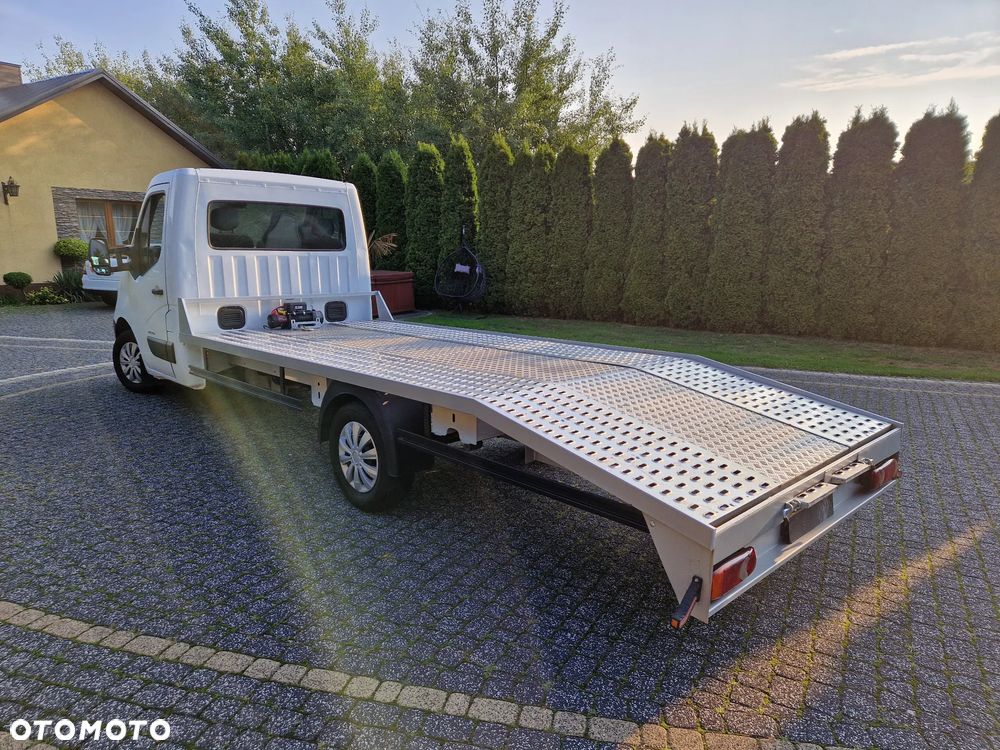 Renault Master 2.3 150 AUTOLAWETA+nowy najazd 5,10+wciągarka 8ton+poduszki pod resor+paiery na przewóz aut+OKAZJA+auto gotowe do pracy - 7