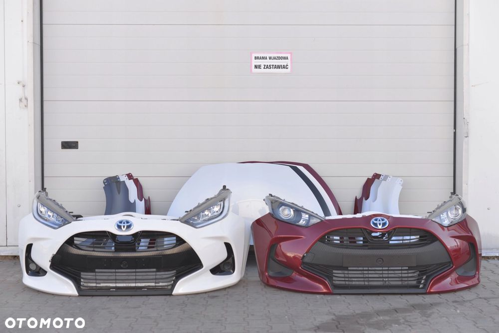 MASKA ZDERZAK BŁOTNIK PAS LAMPA H7 XENON LED BELKA TOYOTA YARIS 4 IV - 1