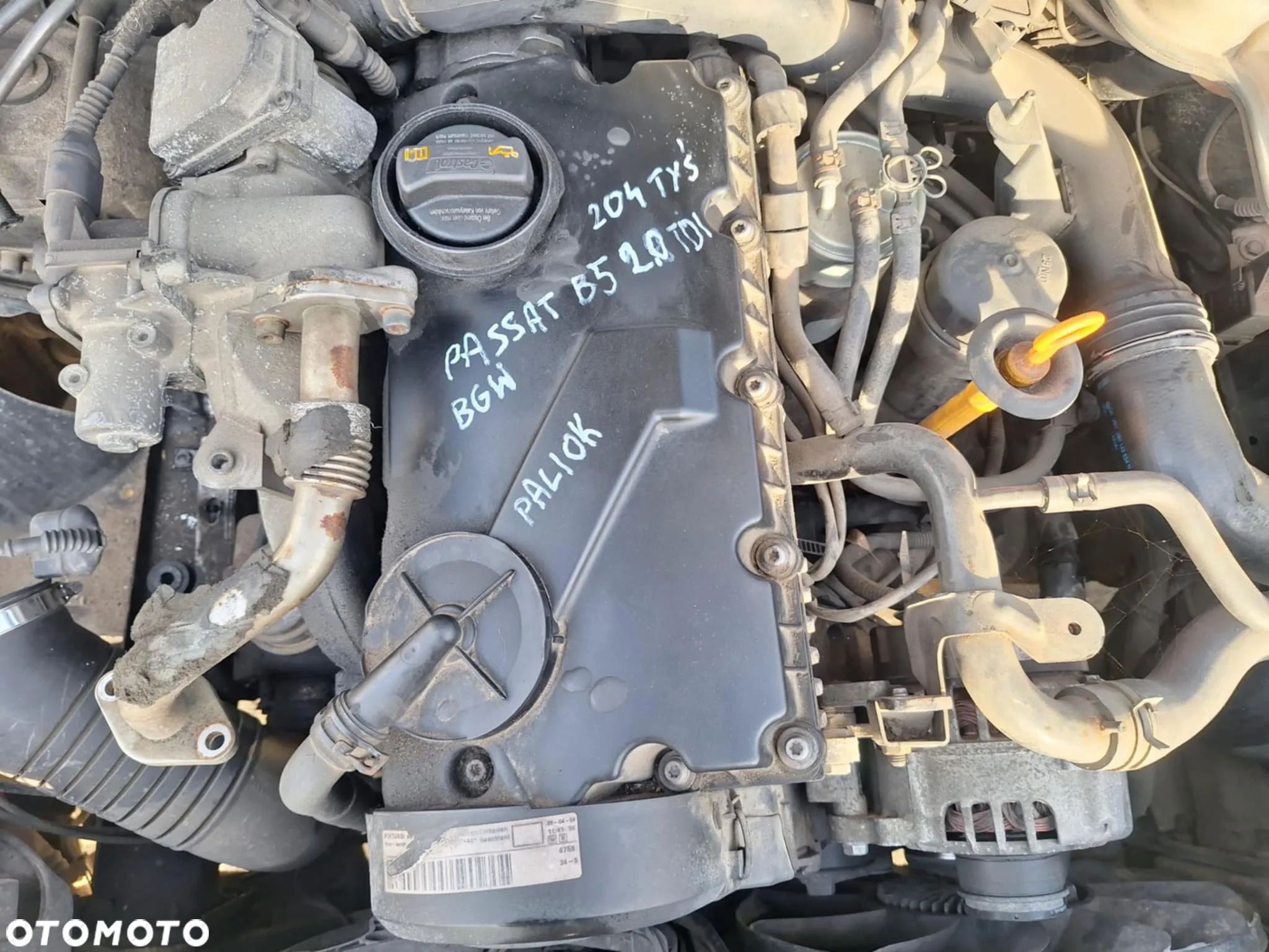 SILNIK 2.0 TDI 8V BGW VW PASSAT B5 AUDI A4 B6 GWARANCJA - 1