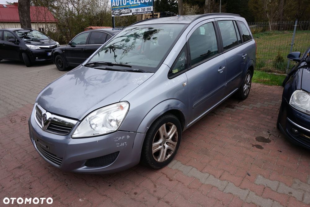 OPEL ZAFIRA B LIFT 2009 Z163 1.6 16V Z16EX1 105KM F17 419 SREBRNY na części - 1