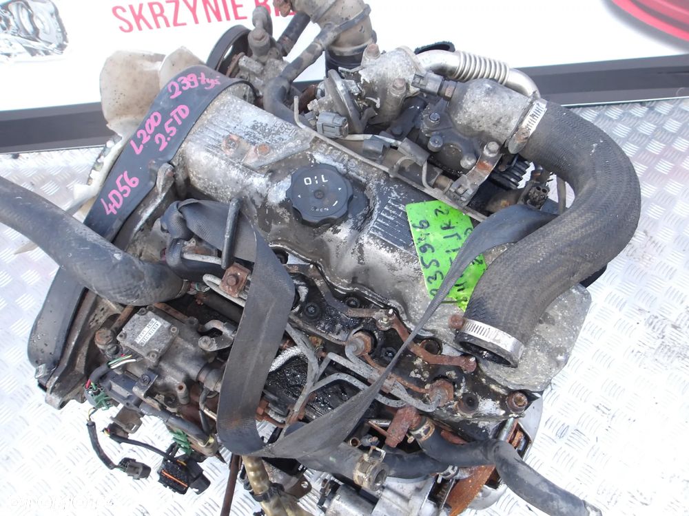 SILNIK KOMPLETNY MITSUBISHI L200 2.5TD 90KM 4D56T 239 TYS - 2
