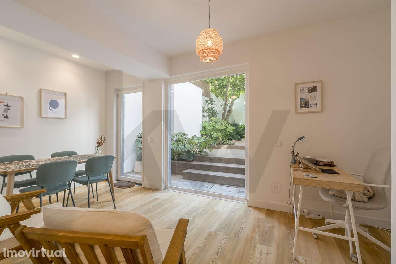 T1+1 com Jardim em Campo de Ourique, Lisboa - Arrendamento - Grande imagem: 4/40
