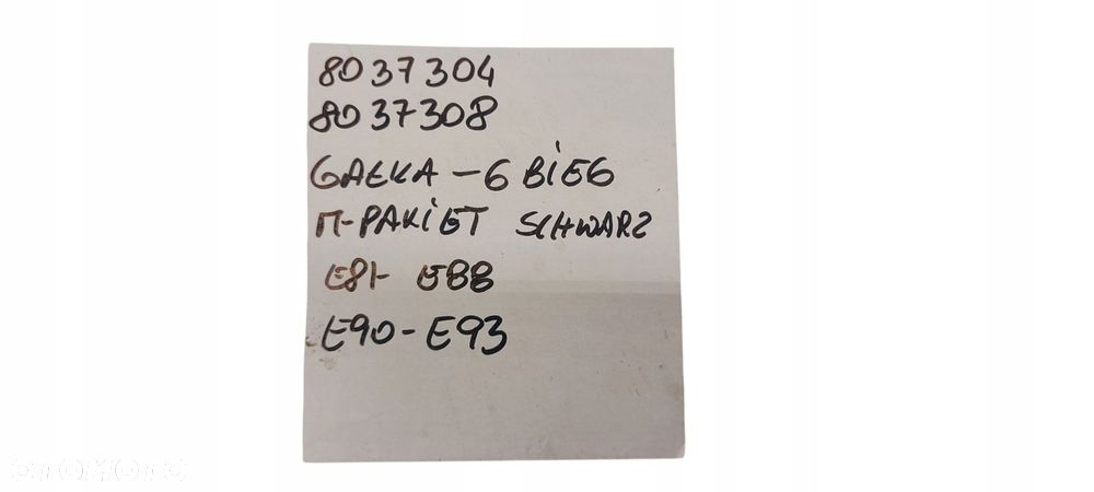 Bmw E81 E87 E88 E90 Gałka Zmiany Biegów Manual 6 Biegów M-Pakiet 8037304 - 7