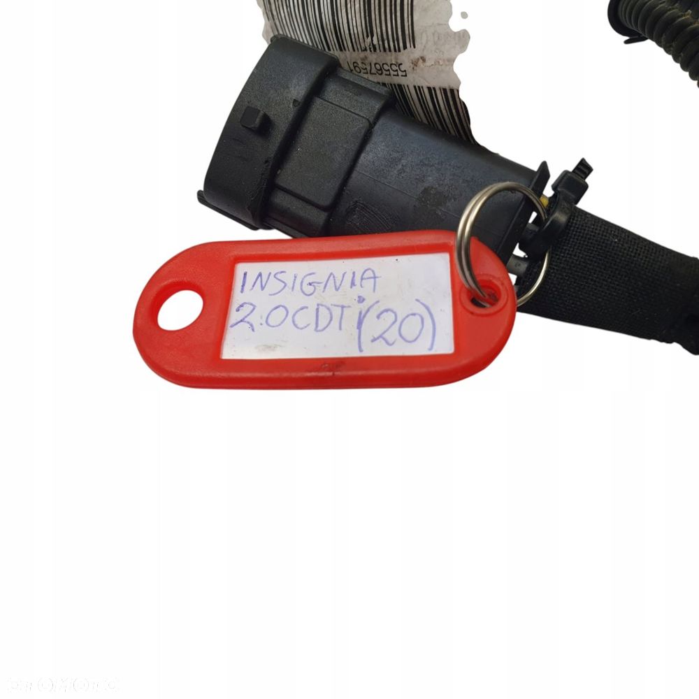 WIĄZKA ŚWIEC ŻAROWYCH Instalacja OPEL INSIGNIA 2.0 CDTI 55567591 przewód - 9