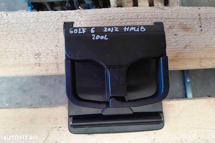 Suport pahare spate Volkswagen VW Golf 6 [2008 - 2015] Hatchback 5-us - 1