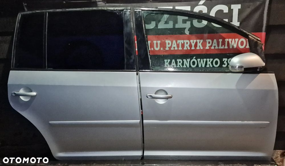 DRZWI PRAWE PRZÓD VW TOURAN I LA7W - 2