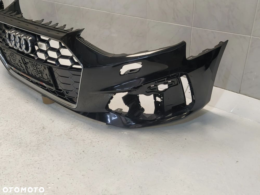 AUDI A4 B9 LIFT S-LINE 2019- ZDERZAK PRZÓD PRZEDNI GRILL ATRAPA CHŁODNICY PDC SPRYSKIWACZE ORYGINAŁ - 3