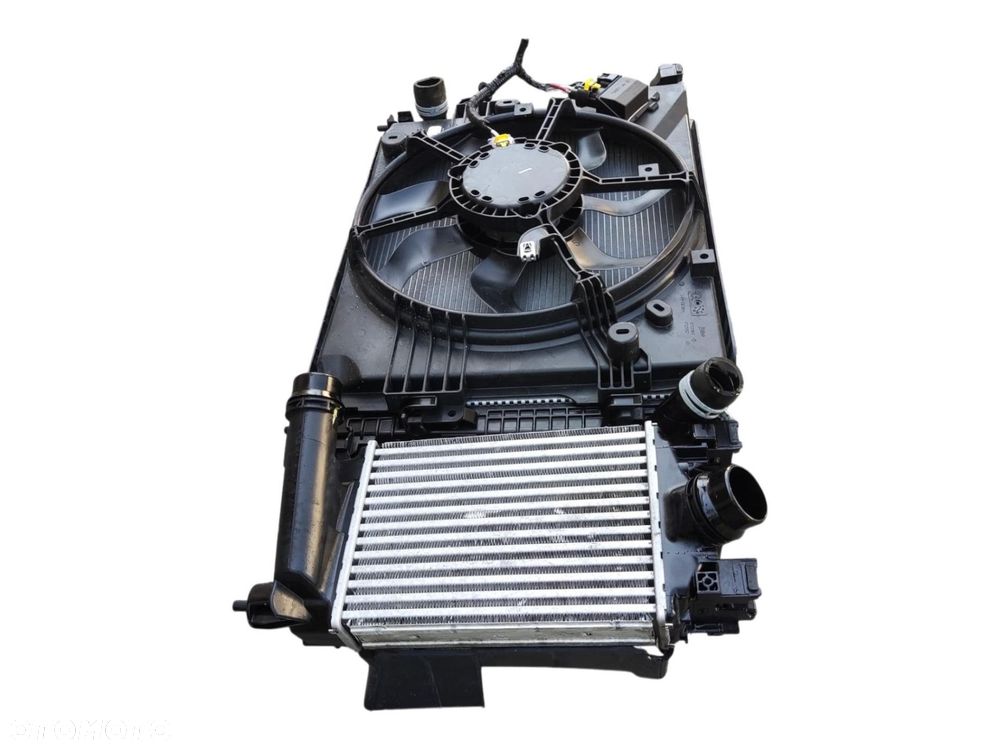 KOMPLET CHŁODNIC CHŁODNICE WENTYLATOR DACIA SANDERO III 1.0 TCE 2021-2025 - 5
