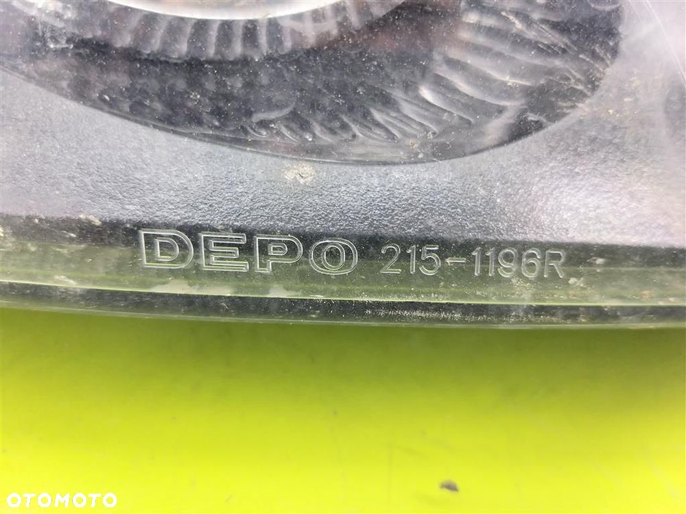 Reflektor lampa przód prawa Nissan Almera N16 2000-2006 LIFT 215-1196R - 4