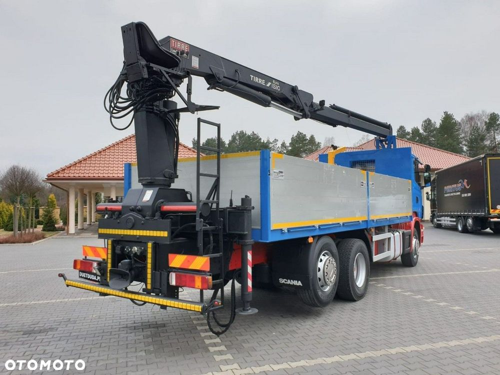 Scania R 400 LB 6x2 HDS Budowlanka Widły Oś Skrętna Super Stan - 20