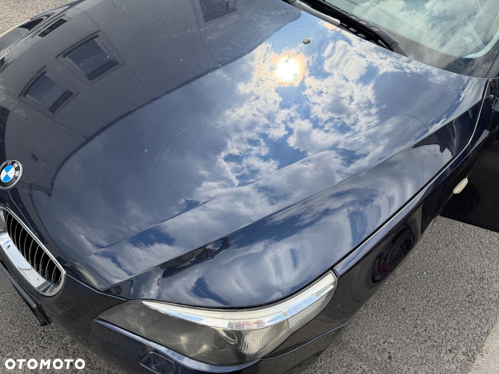 Maska Bmw e60 e61 pokrywa silnika A35 Monacoblau metalic pod kolor ! - 2