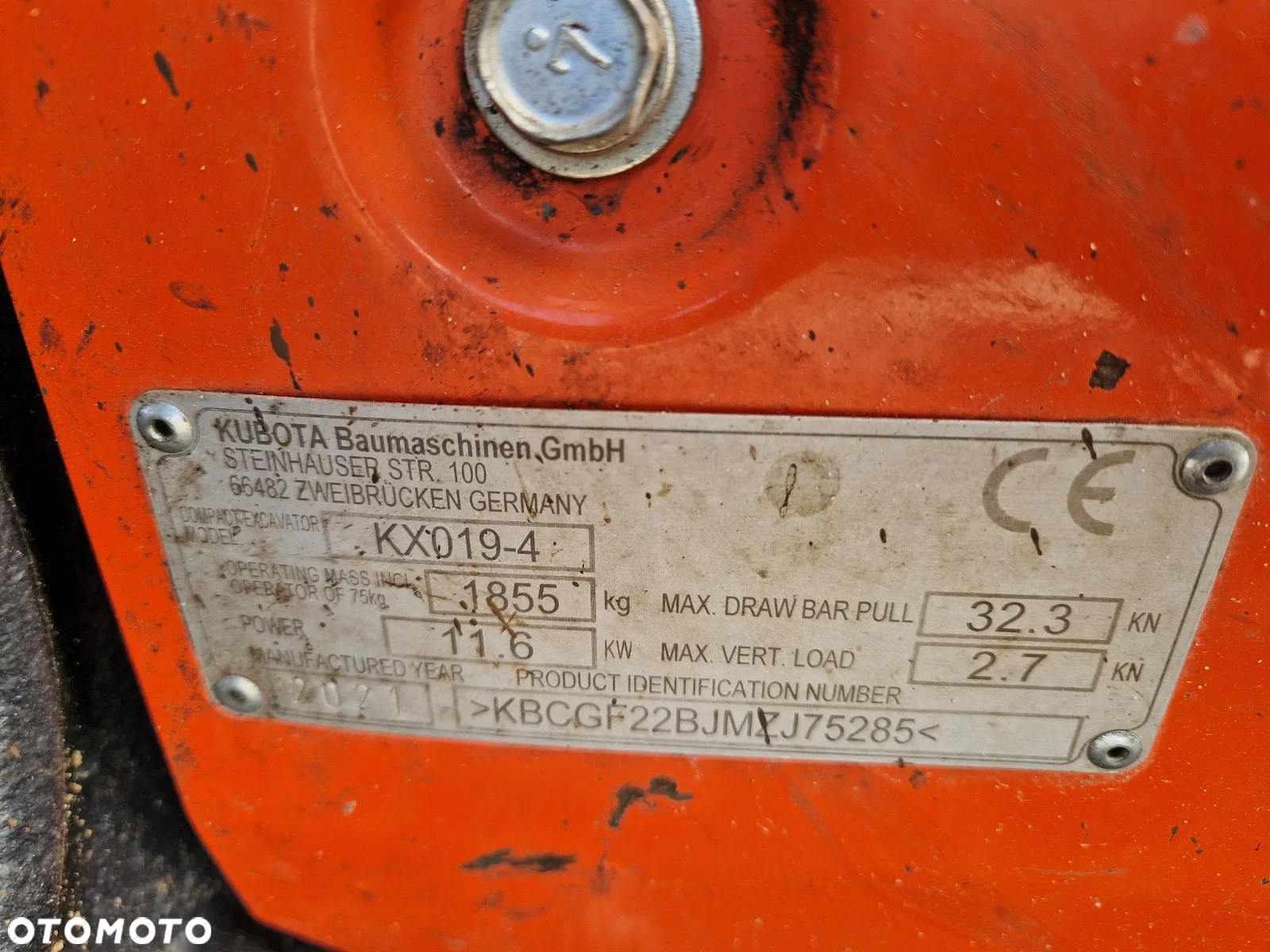 Kubota KX 019-4 P373 - 11