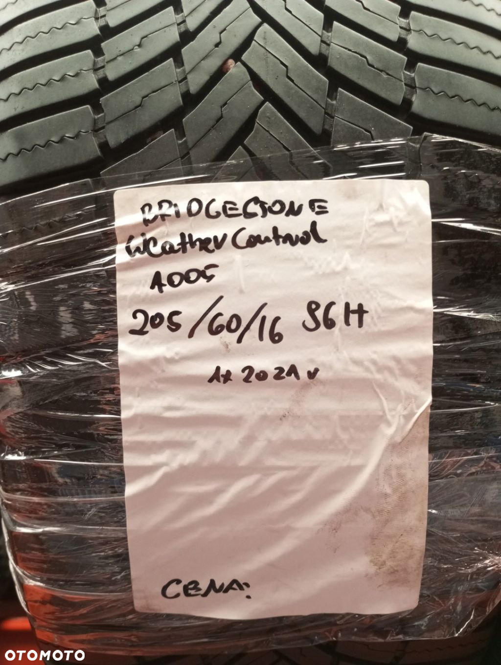 Opony całoroczne Bridgestone Weather Control A005 2x 205/60/16 96 H 2szt - 3