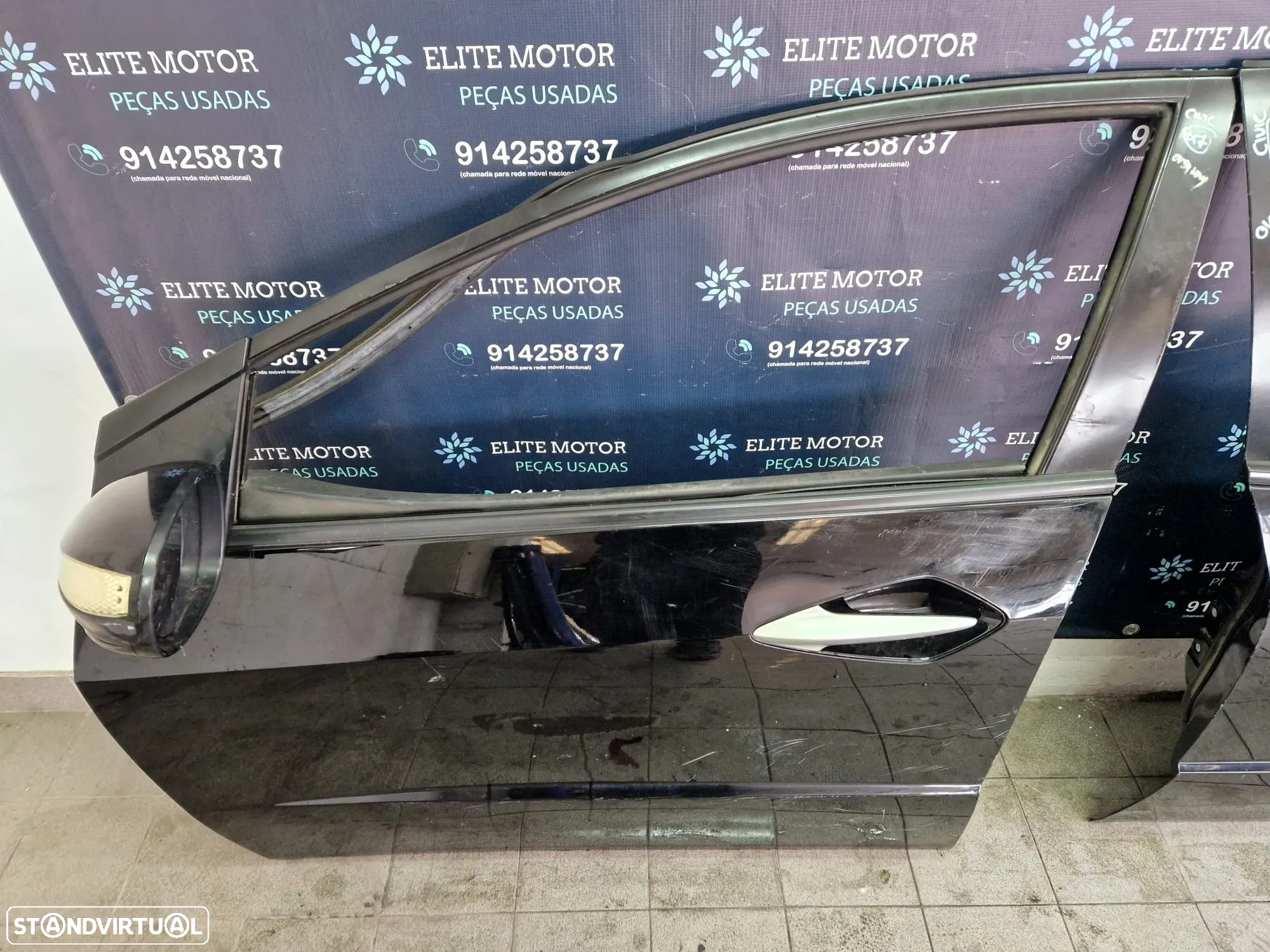Porta usada HONDA CIVIC FN2 FK8 5 PORTAS HATCHBACK FRENTE TRASEIRA ESQUERDA VIII ENVIO GRATIS - 8