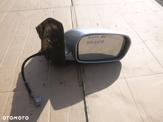 LUSTERKO PRAWE ELEKTRYCZNE HONDA CIVIC VII 5D HB KOLOR NH623M 5 PINÓW - 3