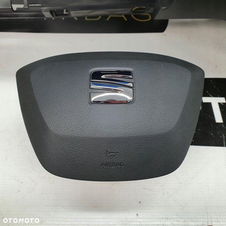 SEAT ARONA DESKA ROZDZIELCZA KONSOLA KOKPIT PULPIT PODUSZKI AIRBAG AIR BAG PASY KIT SET - 6