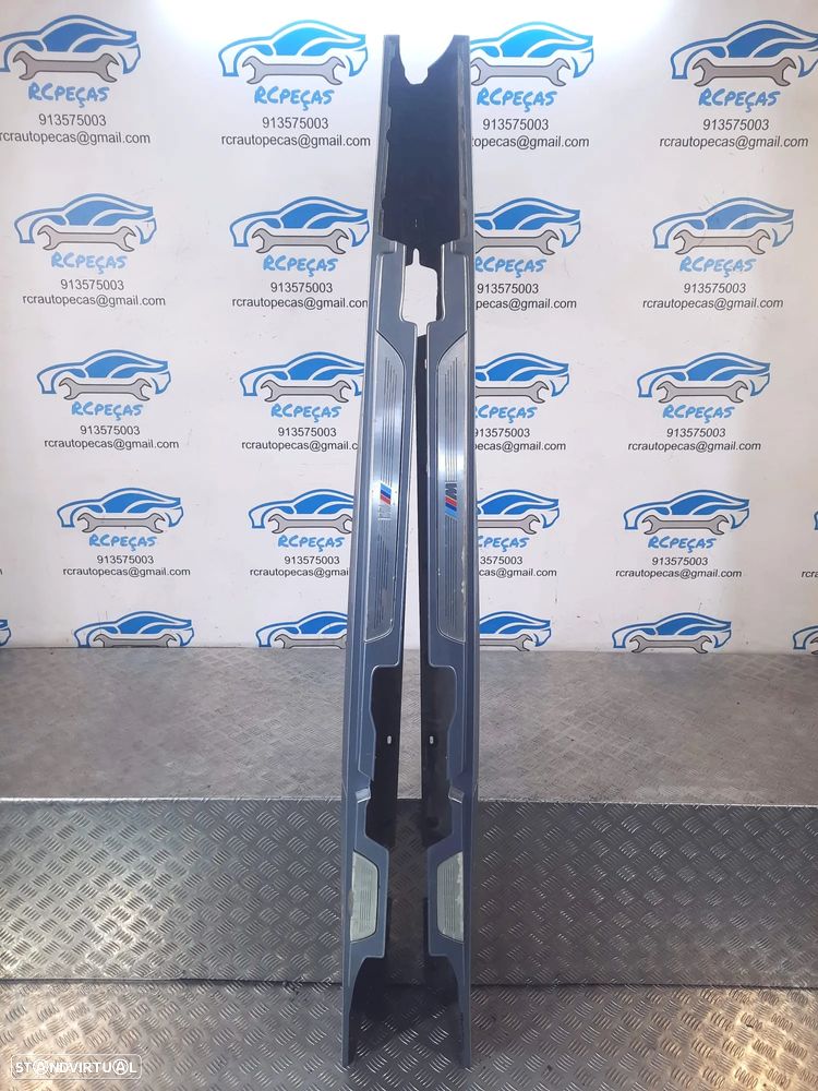 EMBALADEIRA EMBALADEIRAS ESQUERDA DIREITA BMW SERIE 1 E87 PACK M SAIA SAIAS LATERAL LATERAIS - 1