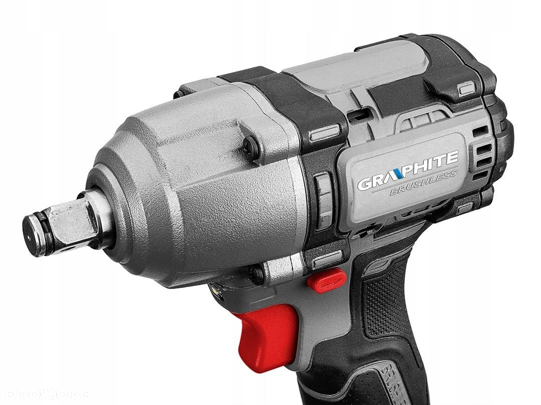 GRAPHITE KLUCZ UDAROWY AKUMULATOROWY 18V BEZSZCZOTKOWY 450Nm 58G038 2.0Ah - 7