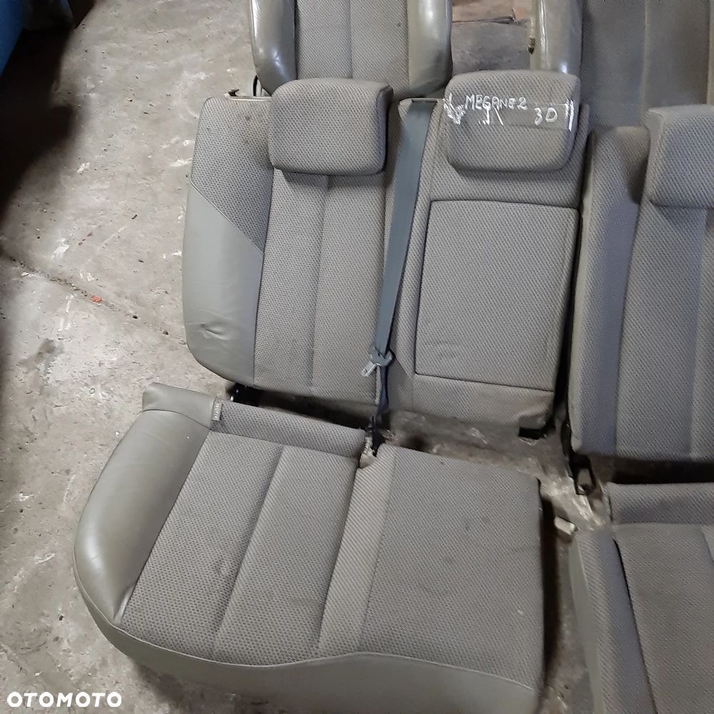 Fotel Prawy Pasażera Kanapa Megane 2 II 3D Półskóra - 3