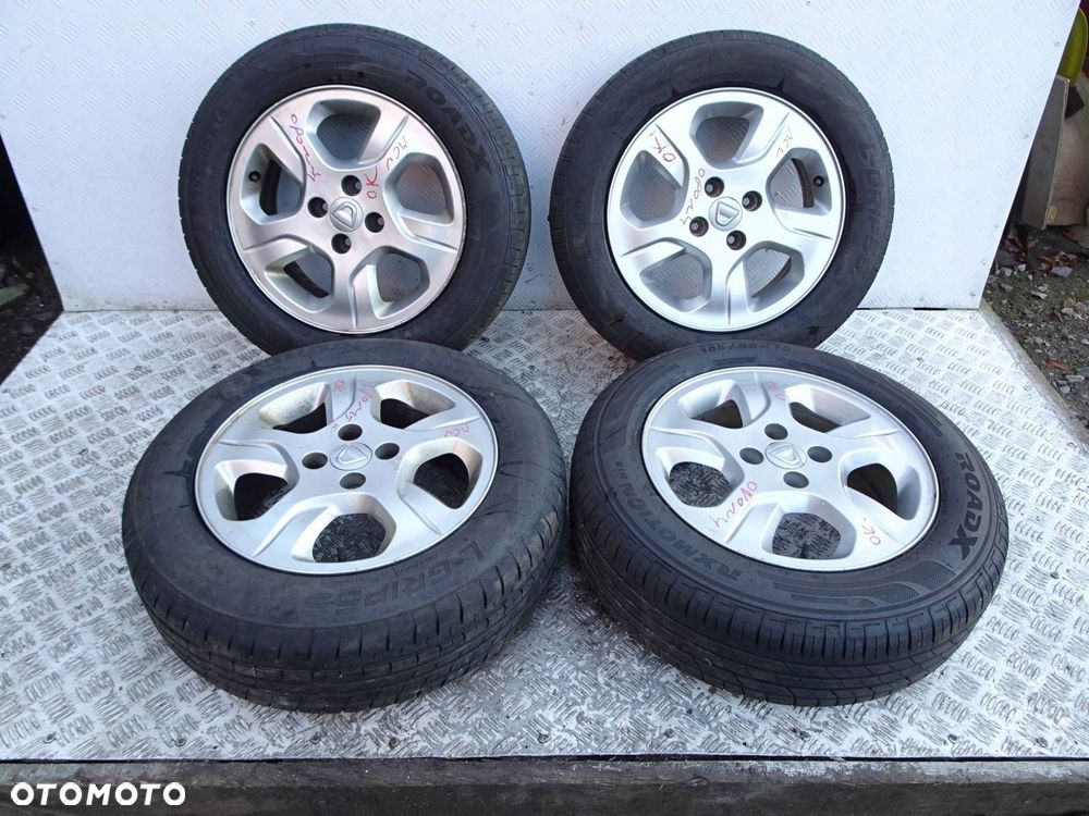 alufelgi z oponami kpl. dacia logan mcv ii 15" 4x100 et 40 - 1