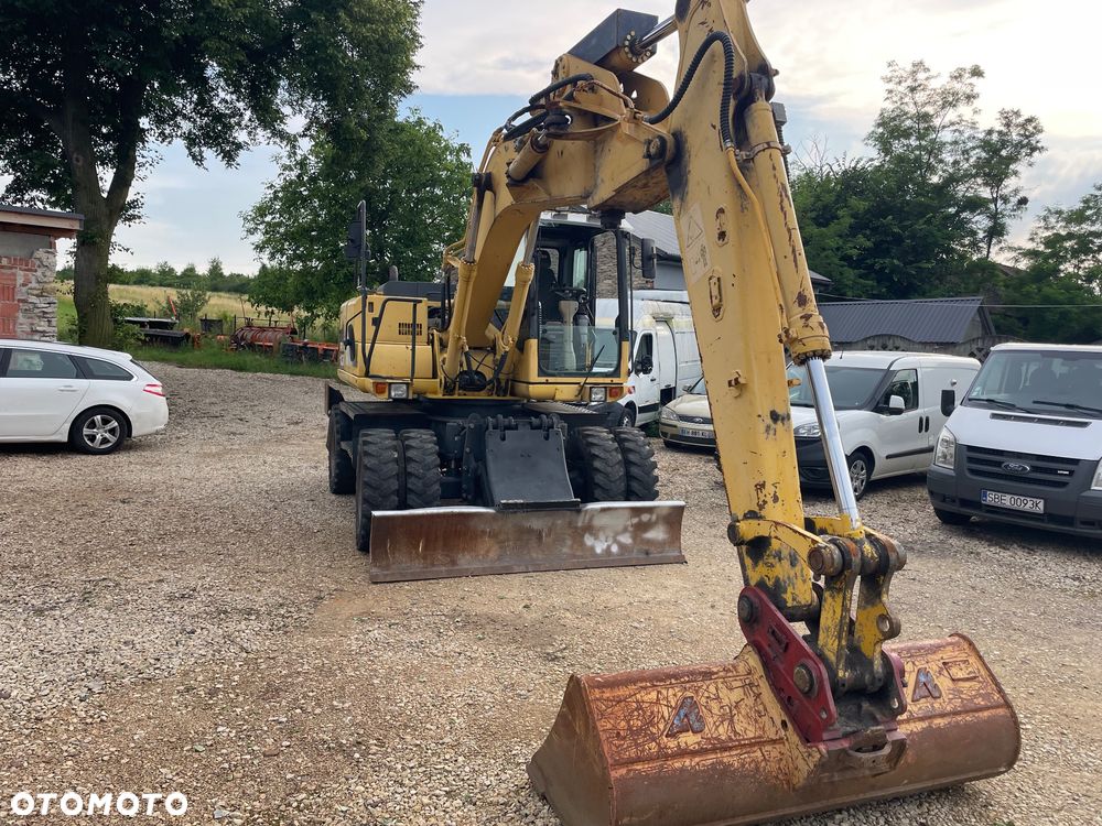 Komatsu Pw 130-7K koparka Kołowa obrotowa CAT JCB CASE LIEBHERR - 5