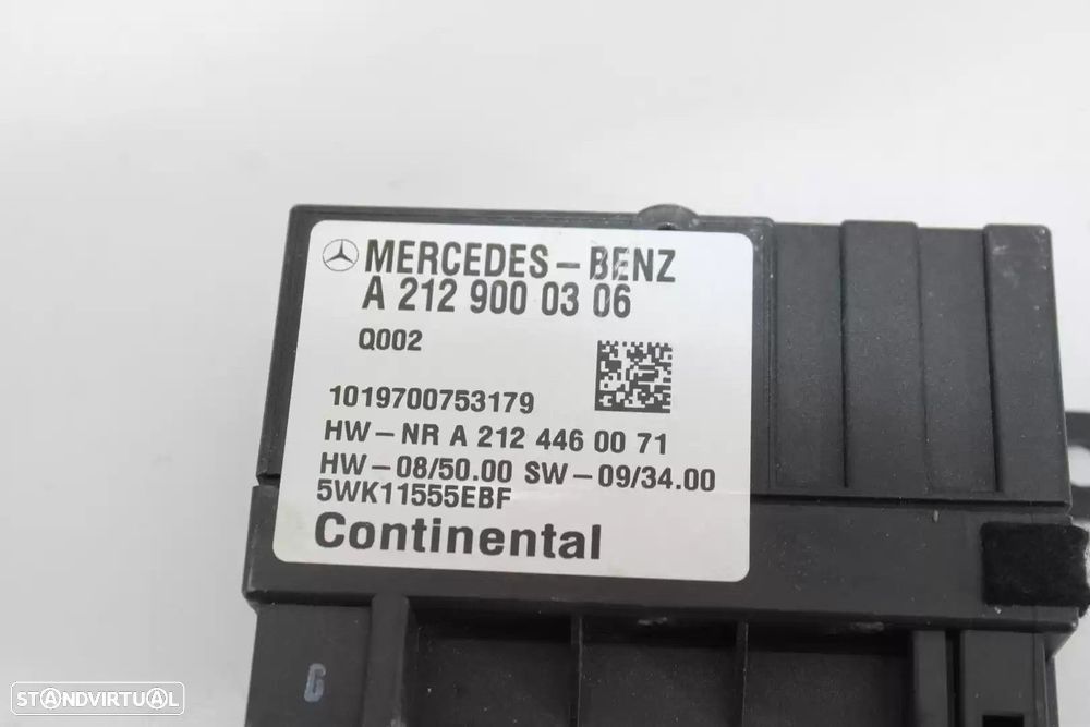 CENTRALINA BOMBA COMBUSTÍVEL MERCEDES-BENZ CLASSE C 2010 -A2129000306 - 4