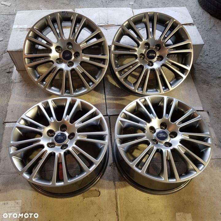 4x 7,5x17 ET52,5 5x108 Nowy oryginalny komplet felg aluminiowych FORD - 1