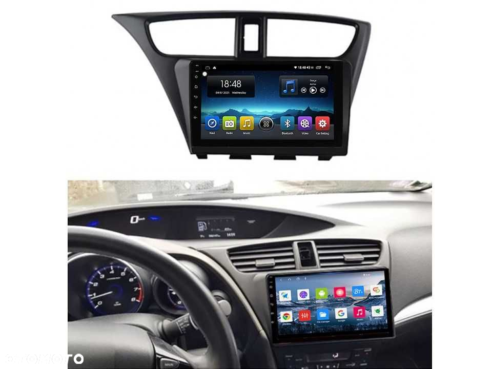 Radio samochodowe Android Honda Civic (9", LHD, European Version)2012+ - 3