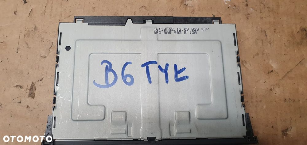 Uchwyt na kubki tył podłokietnik VW Passat B6 8P0885995B - 6