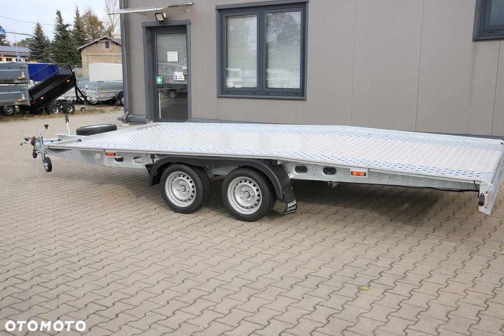 Gala BBG Gala TAURUS T4527SL 4,5 m x 2,05 m wypełnienie alu ryfel Full LED  DMC 2700kg Koła 195R13C - 8