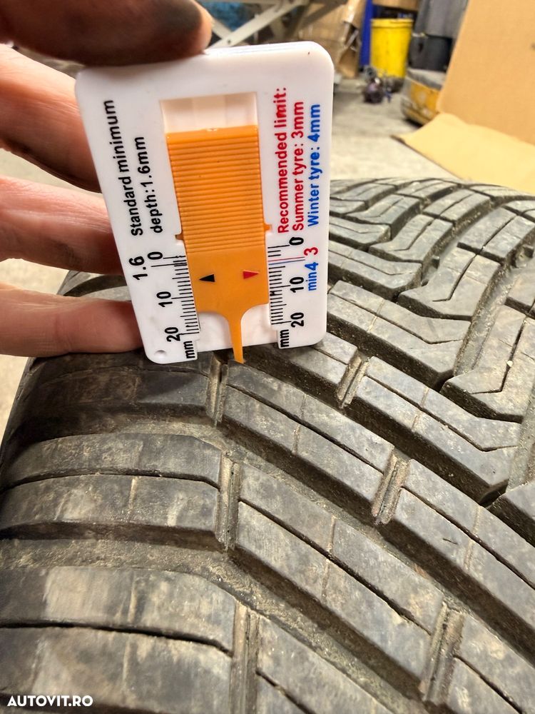 Set jante aliaj VW ARTEON an 2024 cu cauciucuri 245/45R18 si senzori presiune - 6