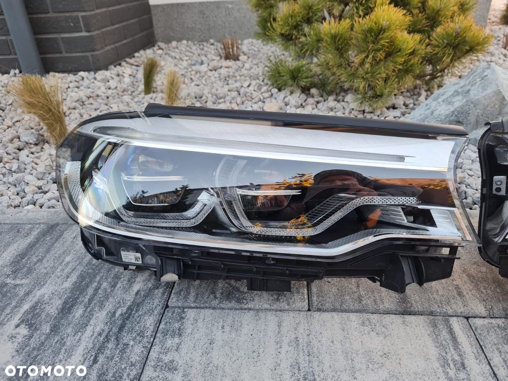 bmw 5 g30 g31 lampy przód full led adaptive 8499121-03 8499122-03 - 3