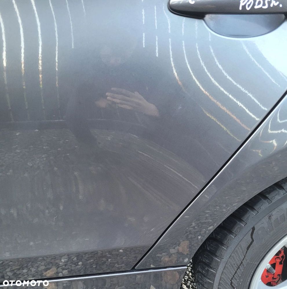 DRZWI LEWY TYŁ TYLNE BMW 1 E87 A22 SPARKLING GRAPHITE C77 - 5