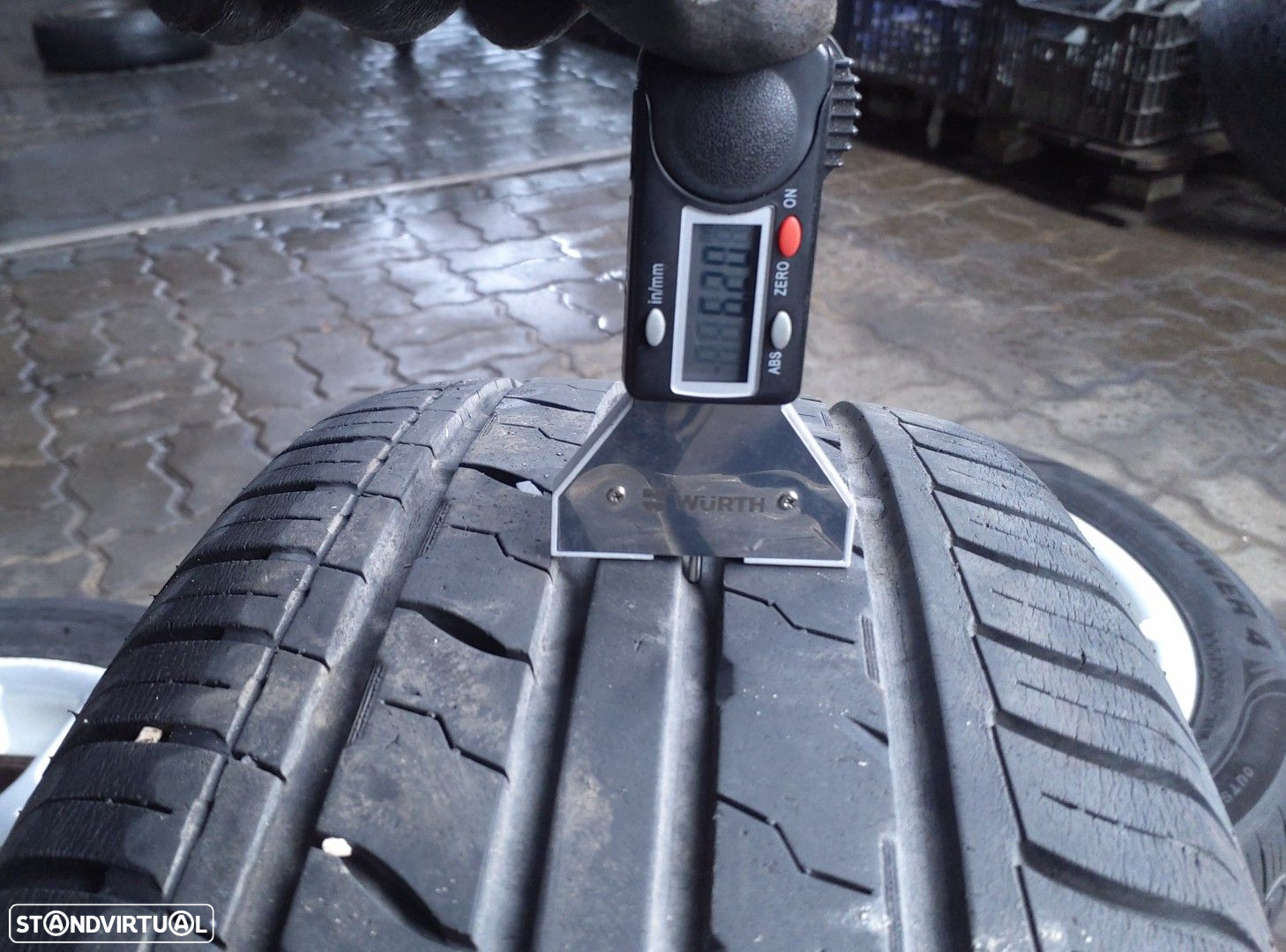 Jantes MG ZR R16 com pneus 205/50 furação 4x100 - 6