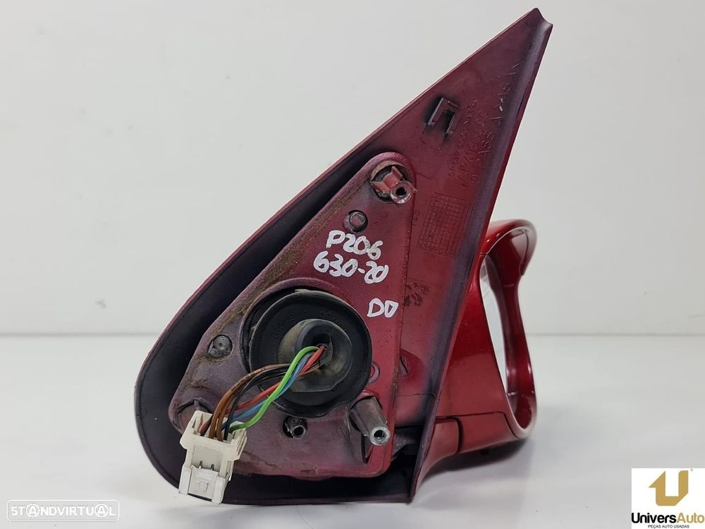 ESPELHO RETROVISOR DIREITO PEUGEOT 206 FASTBACK 2000 -CP4995000 - 3