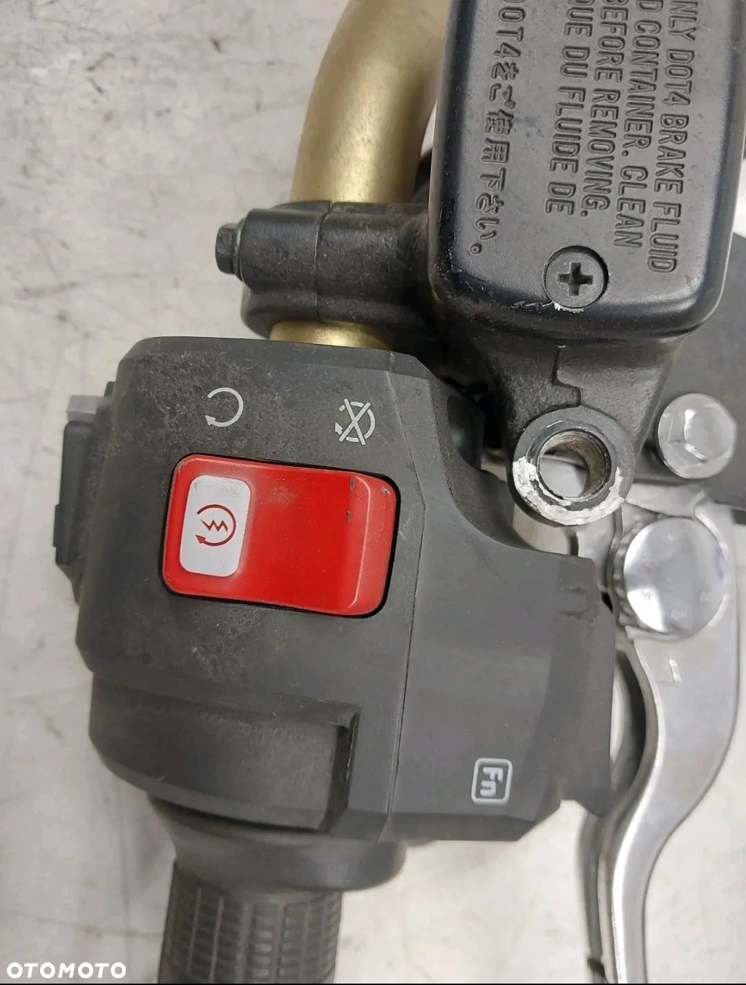 HONDA CRF 1100 AFRICA KIEROWNICA PRZEŁĄCZNIK POMPKA HAMULCA SPRZĘGŁA - 2