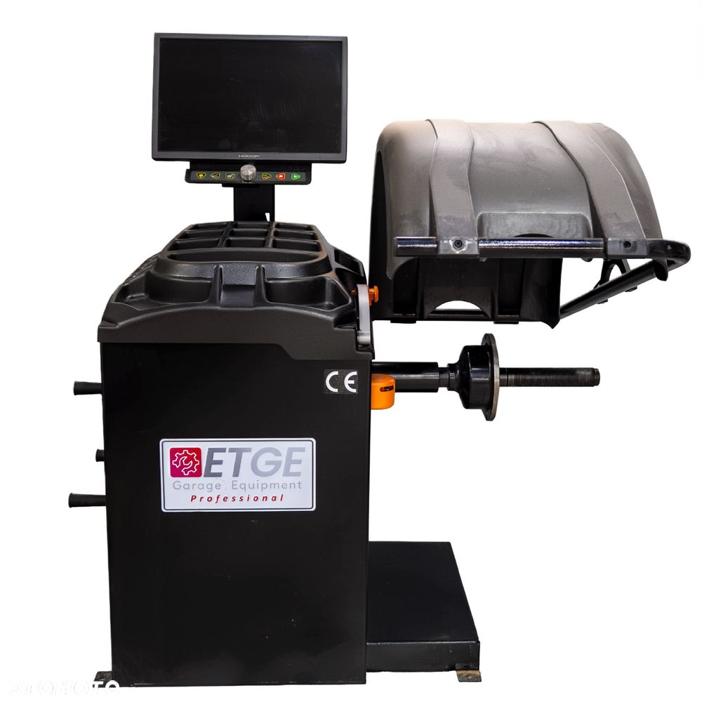 Zestaw Maszyn Montażownica 530L BLACK Runflat Wyważarka 908 BLACK LCD LASER - 31