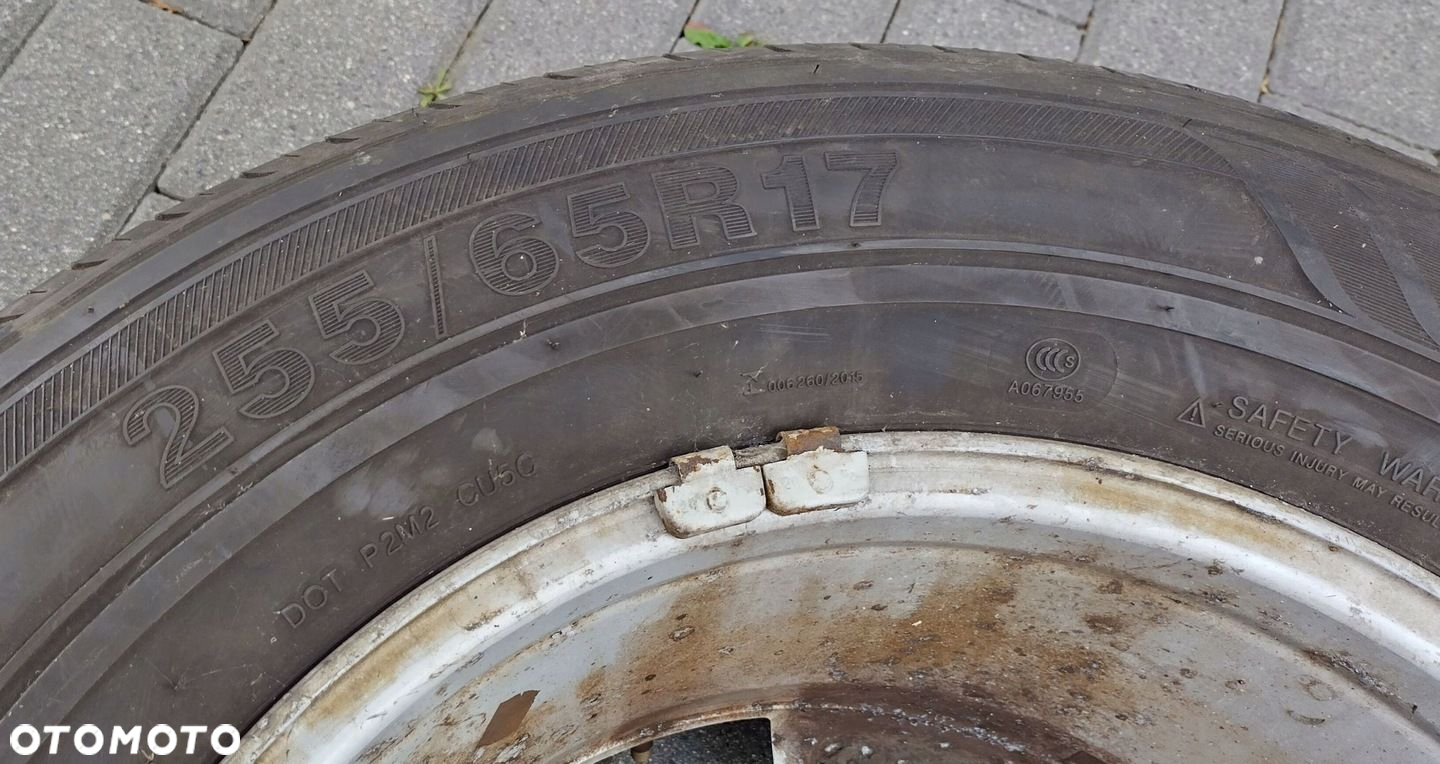NISSAN PATHFINDER R51 NAVARA D40 KOŁA OPONY KOMPLET 17" DELINTE 255/65 - 10