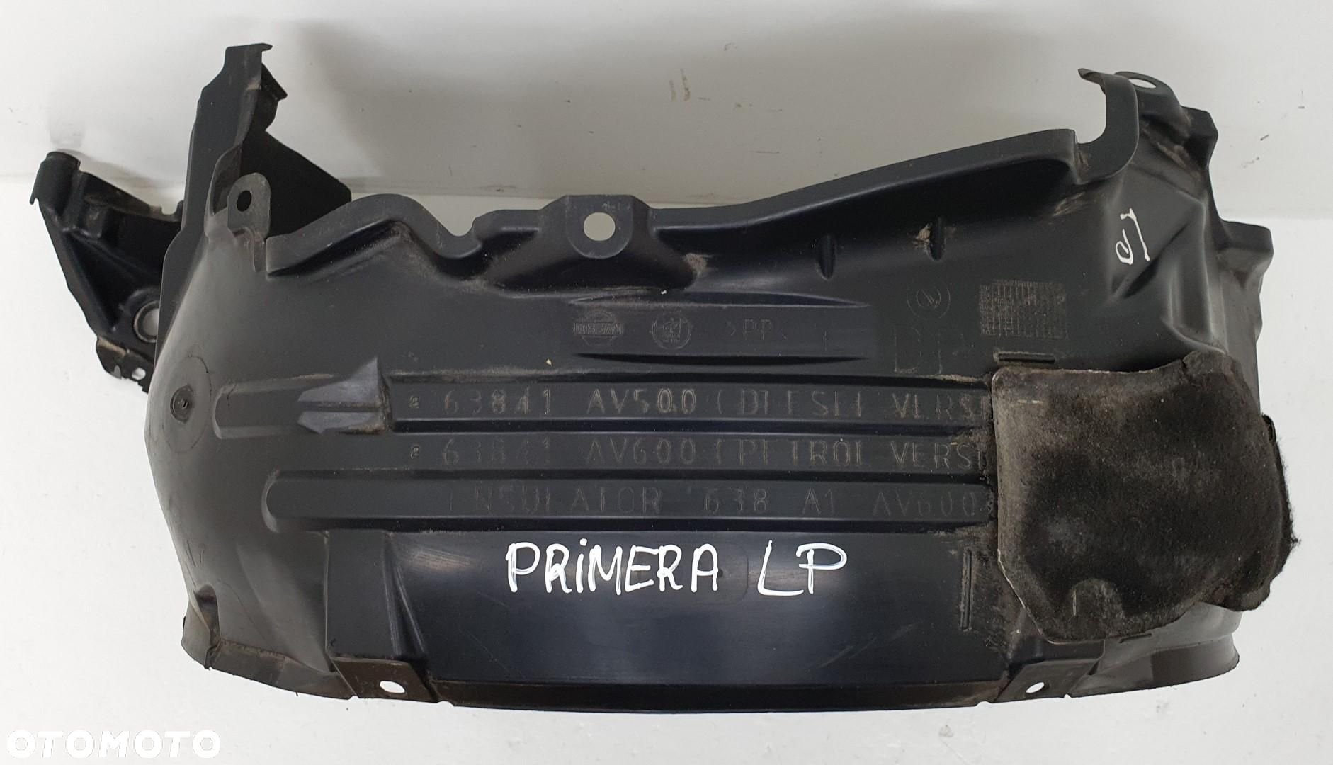 NADKOLE LEWY PRZÓD NISSAN PRIMERA P12 63841-AV600 - 2