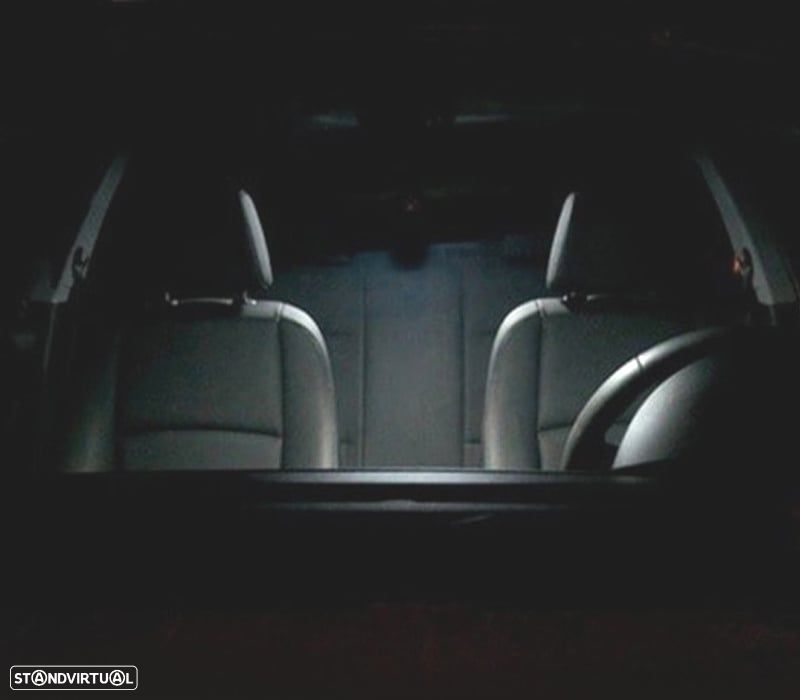 KIT COMPLETO 8 LAMPADAS LED INTERIOR BMW 1 SERIE F20 F21 HATCHBACK 114I 116I 118I 120D 125D 125I M13 - 4