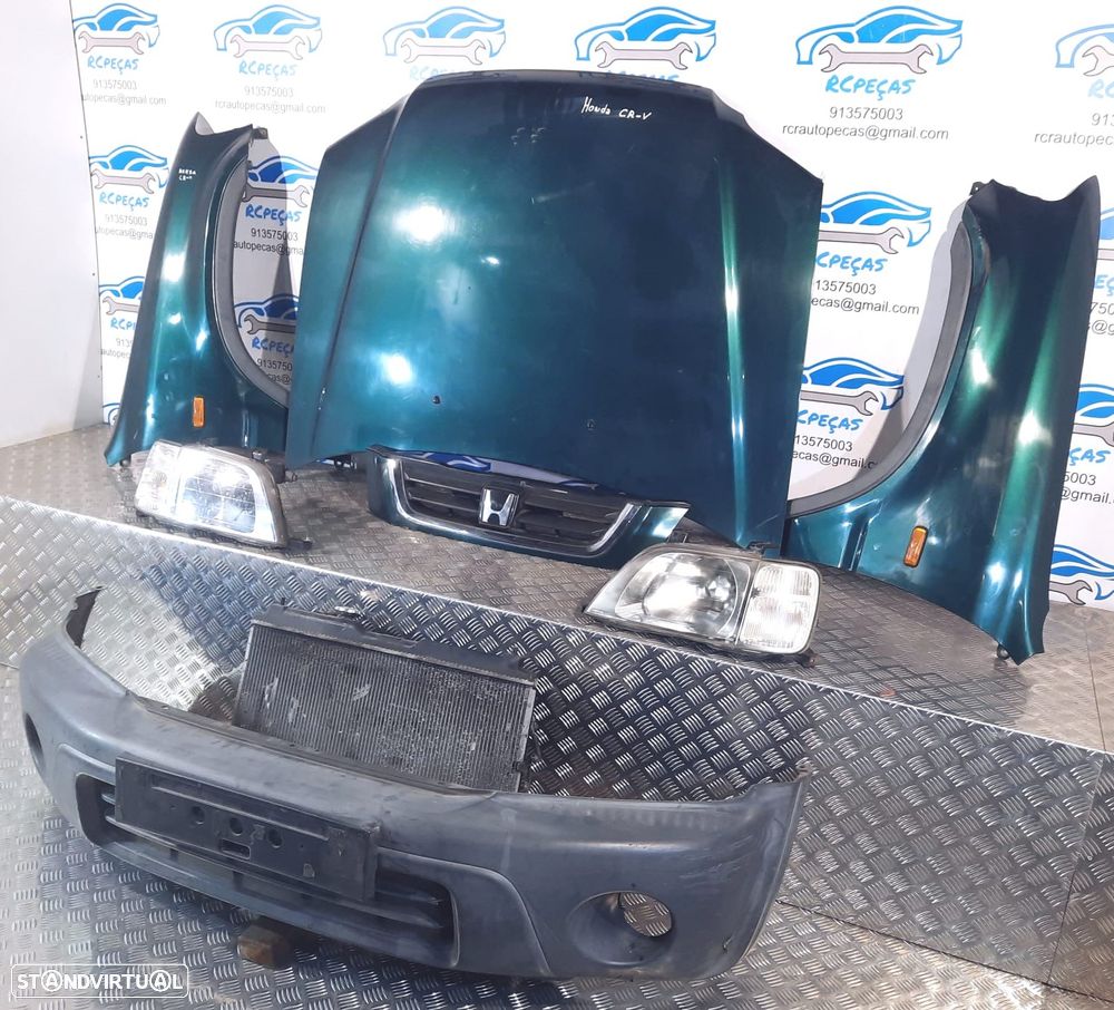 FRENTE COMPLETA HONDA CR-V CRV CR V I 1 MK1 RD CAPOT PARACHOQUES GUARDA-LAMAS OTICAS RADIADOR VENTILADOR - 2
