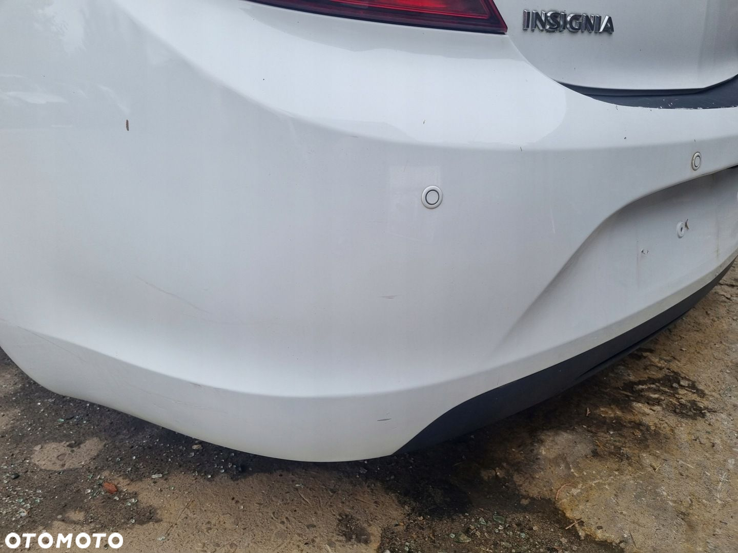 OPEL INSIGNIA A 13-17 LIFT 2014 r. Z40R HB ZDERZAK TYŁ TYLNY PDC - 6