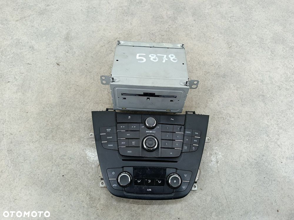 RADIO FABRYCZNE OPEL INSIGNIA A 13337253 13273095 13273256 7612034361 - 5