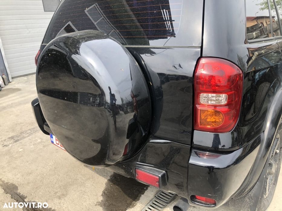 Toyota Rav4 20d 115 Hp interior piele scaune trapa bară torosuri roti luneta haion USA uși - 2