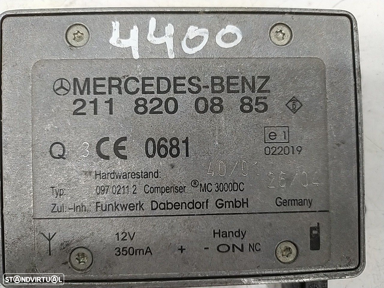 Modulo Electronico Mercedes-Benz C-Class T-Model (S203) - 5