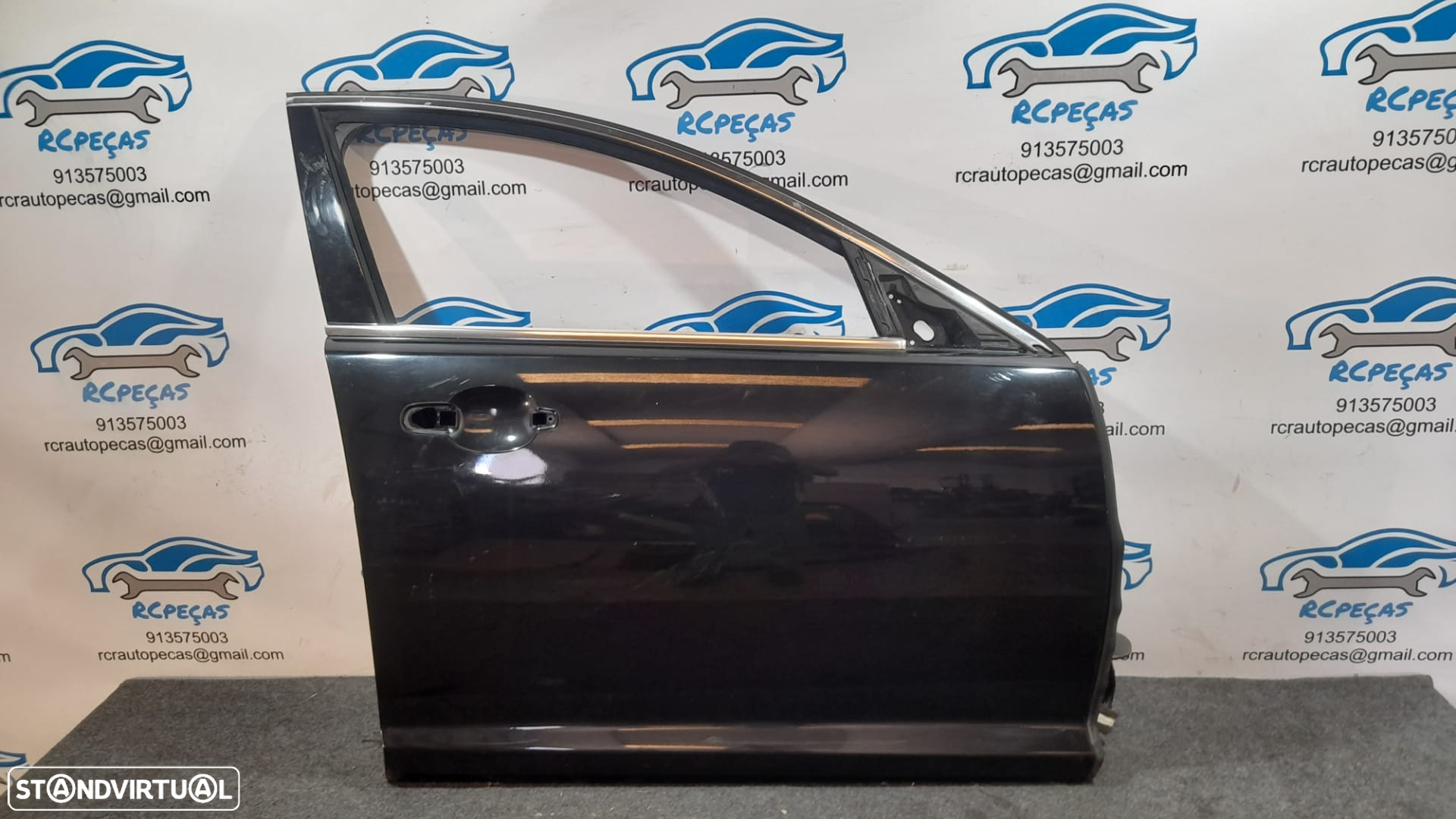 PORTA PORTAS FRENTE FRONTAL DIREITA JAGUAR XF I 1 MK1 X250 8X23F20124AB FECHO ELEVADOR MOTOR PUXADOR VIDRO RETROVISOR RETROVISORES - 5