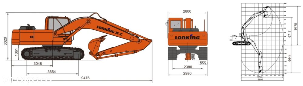 JCB LONKING CDM6225 - 2