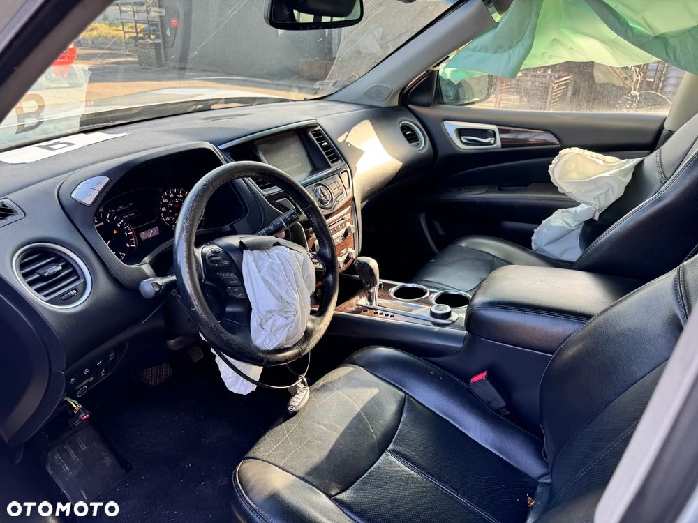NISSAN PATHFINDER 2014 *SAMOCHÓD NA CZĘŚCI* 6899  MASKA, LAMPA, DRZWI, LUSTERKO, ZDERZAK, GRILL, BŁOTNIK, KLAPA, BELKA, DESKA, FOTELE, KANAPA, ĆWIARTKA KIEROWNICA, TARCZE, ZACISKI, ZAWIESZENIE, KOMPLETNY PRZÓD, KOMPLETNY TYŁ, LICZNIK, ZEGARY, PRAWE LEWE PRZÓD TYŁ - 5