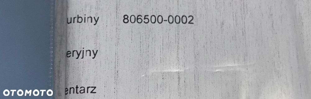 Turbosprężarka Citroen 806500 2.0 40009751 9674962080  Rabat 400zł OPIS - 4