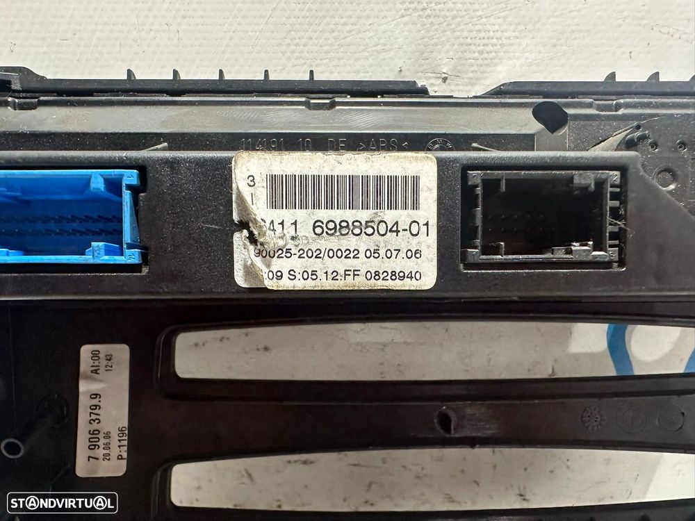 .Modulo Controlo Climatronic Sofagem Digital Ar Condicionado AC BMW 6988504 7905346 2004 - 2010 - 8
